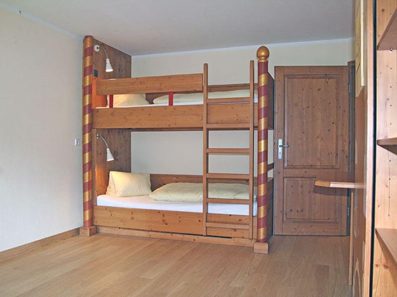 Kinderzimmer mit Etagenbett im Gatterkopf-Appartement